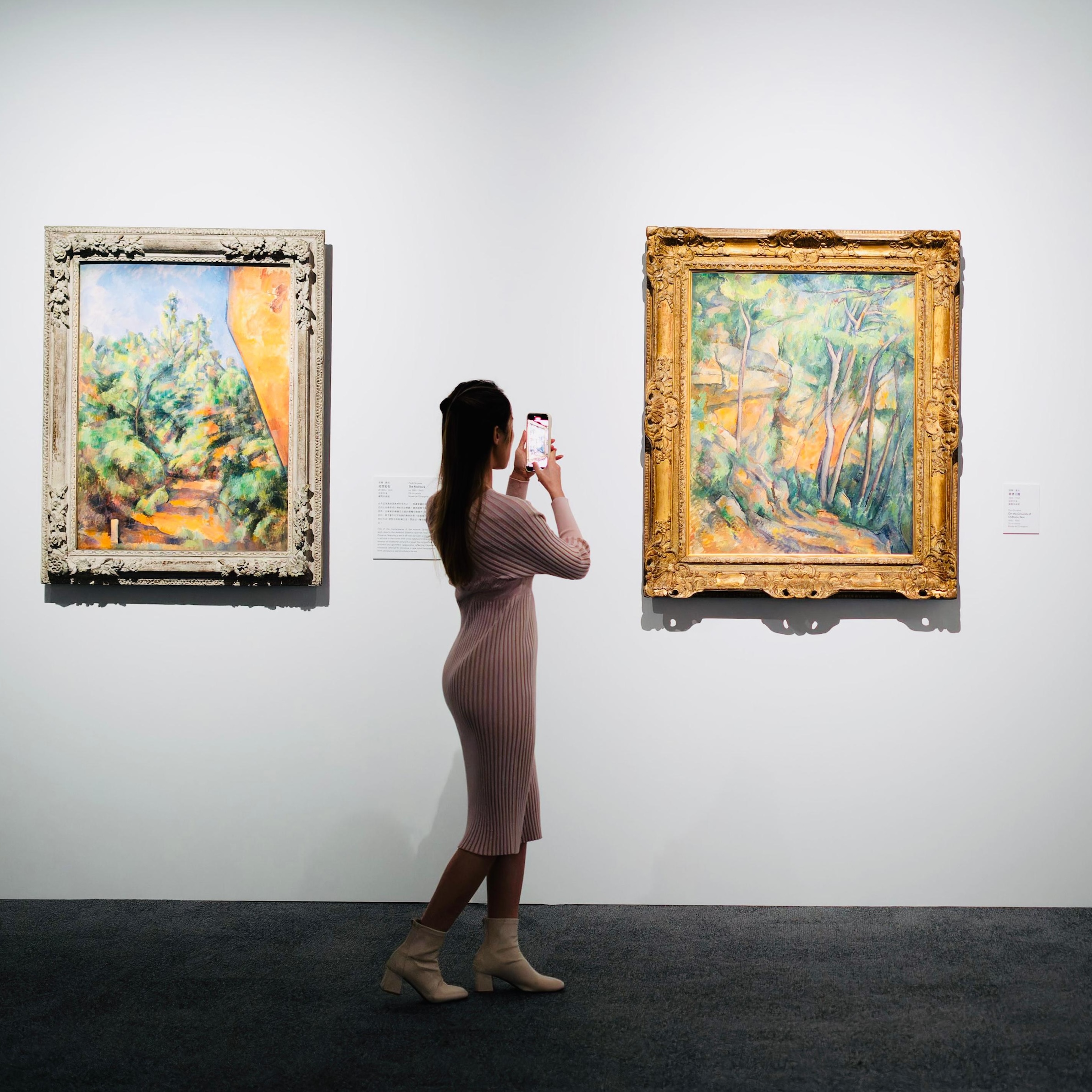 Highlights from "The Hong Kong Jockey Club Series: Cézanne and Renoir Looking at the World — Masterpieces from the Musée de l’Orangerie and the Musée d’Orsay" exhibition.