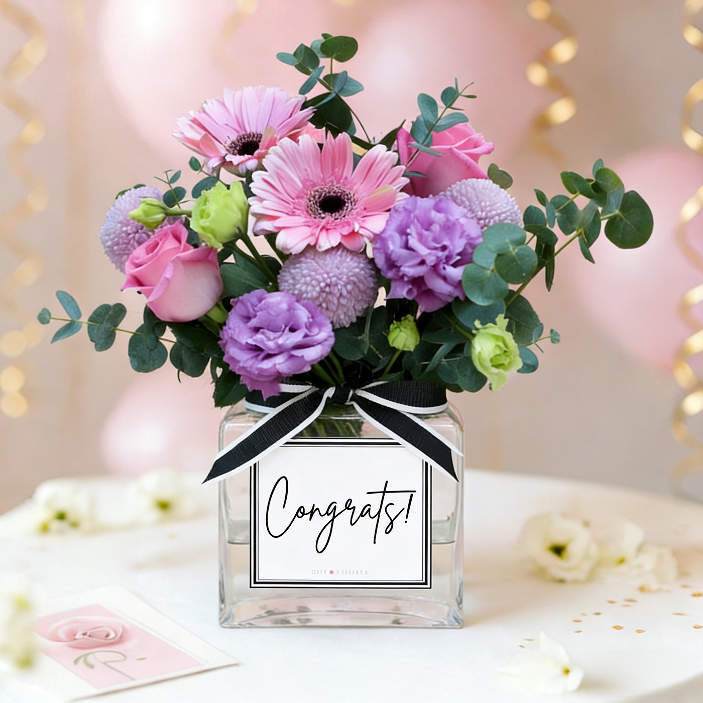 gift flowers hk customised vase florist hong kong