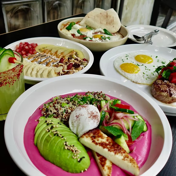 variety of breakfast dishes from Catch in sai ying pun, best restaurants in sai ying pun hong kong