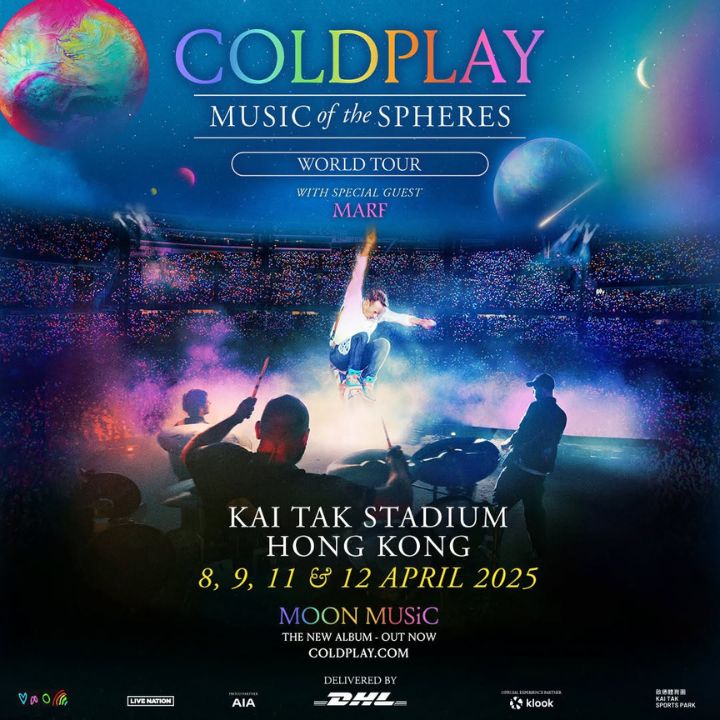 Coldplay is gearing up for four epic shows at the Kai Tak Stadium.