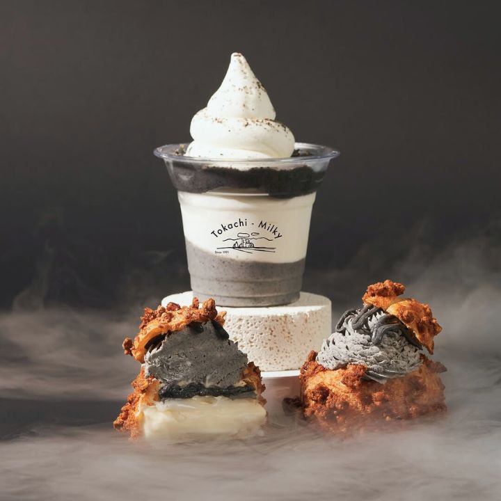 Black Sesame series by tokachi milky in k11 and central