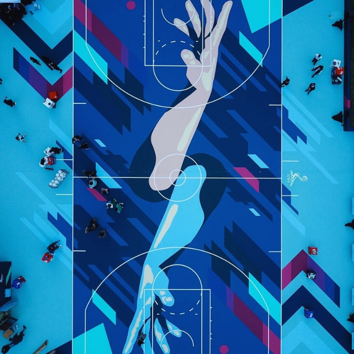 Tsing Yi Estate Basketball Court instagrammable spots in hong kong