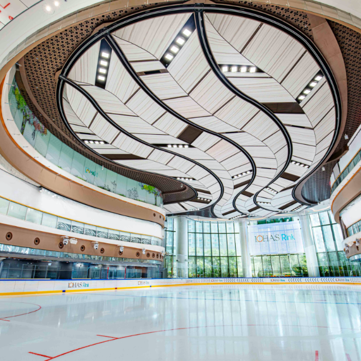 Lohas Rink Eco-friendly skating rink for fun weekend activities