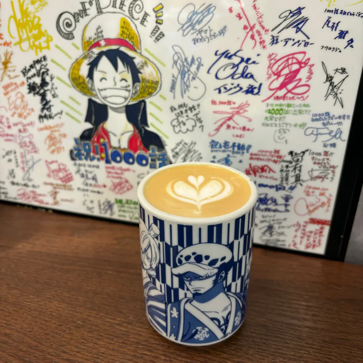 YEAFFEE one piece inspired coffee shop in wan chai