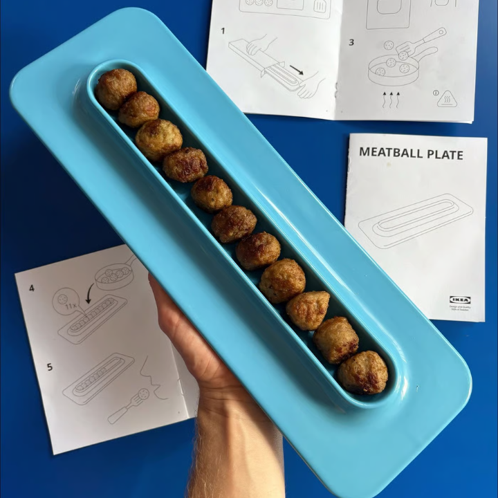 The Sassy Edit October 2025 Gustaf Westman IKEA collaboration Meatball plate